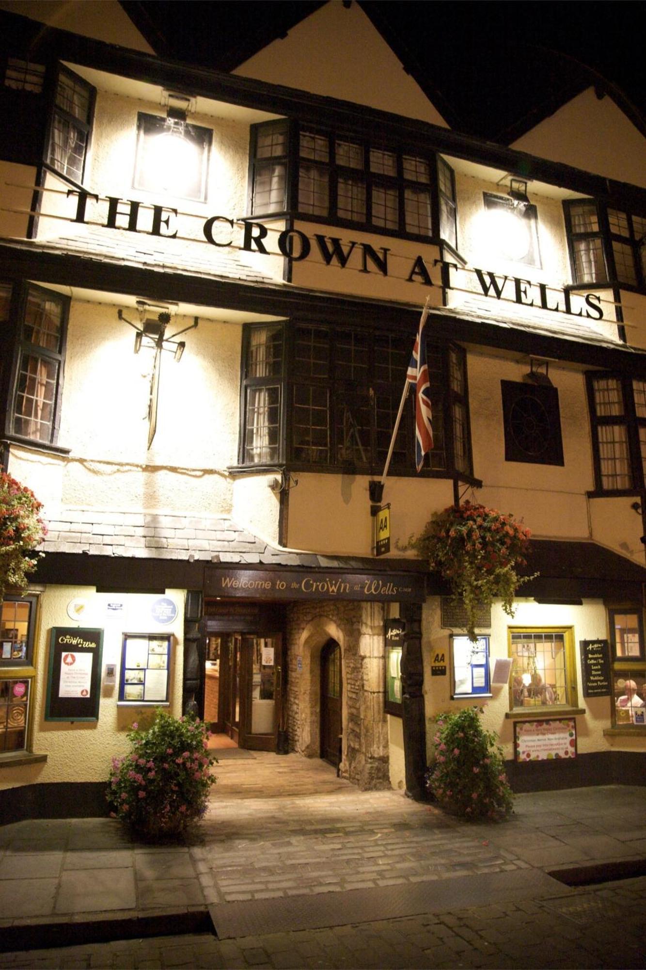 Мини-отель The Crown At Wells, Somerset